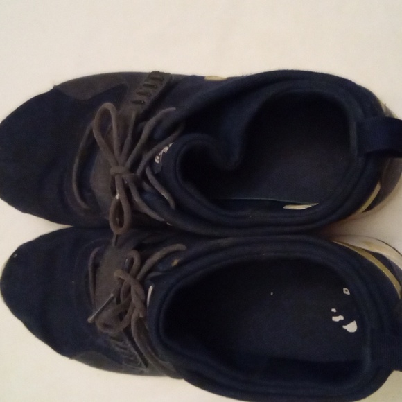 Nike SB Trainerendor Shoes Obsidian Navy Metallic Gold - Picture 4 of 4